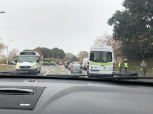 フランスでのストやデモ